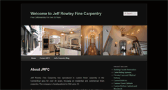 Desktop Screenshot of jrfinecarpentry.com